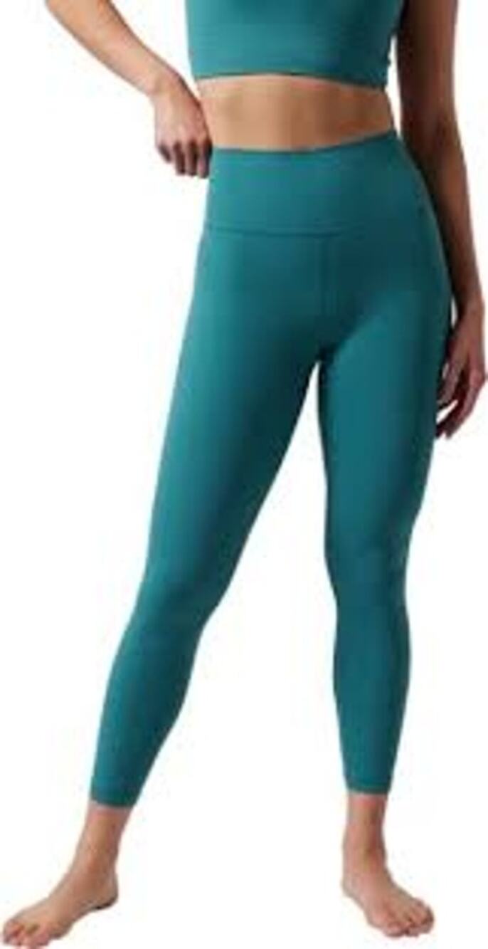 Athleta Salutation Legging in Teal Size Medium